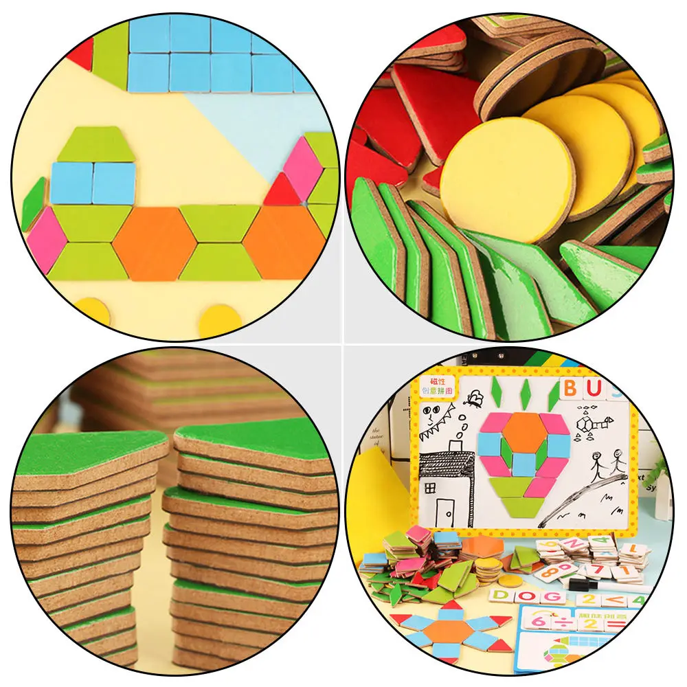 1 Set Educational Magnetic Puzzle Set Kids Drawing Board Toys (Colorful)
1 Set Educational Magnetic Puzzle Set Kids Drawing Board Toys (Colorful)