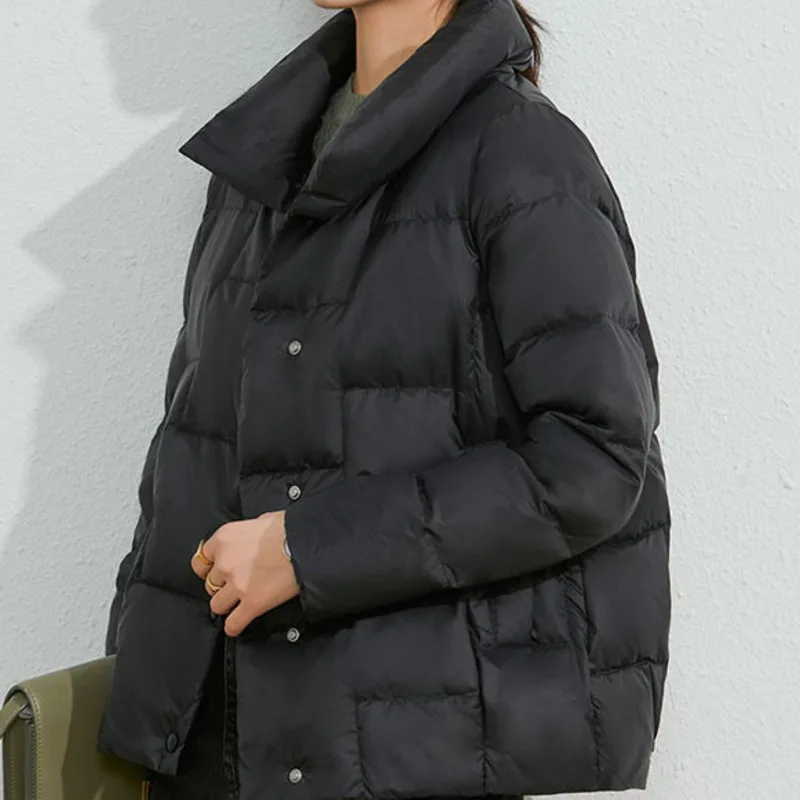 Женская пуховая куртка с длинным рукавом, теплая парка на утином пуху, светильник Кая пуховая куртка в стиле Харадзюку, Осень-зима 2021
Женская пуховая куртка с длинным рукавом, теплая парка на утином пуху, светильник Кая пуховая куртка в стиле Харадзюку, Осень-зима 2021