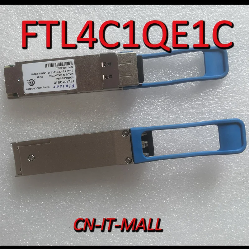 Finisar QSFP+ QSFP FTL4C1QE1C 40G LR4 Single Module 1310nm 10KM Transceiver 
Finisar QSFP+ QSFP FTL4C1QE1C 40G LR4 Single Module 1310nm 10KM Transceiver