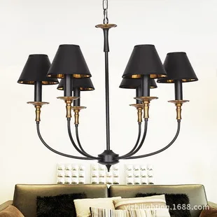 Nordic style, simple fashion, antique chandelier, white classic chandelier, living room, dining room light.
Nordic style, simple fashion, antique chandelier, white classic chandelier, living room, dining room light.