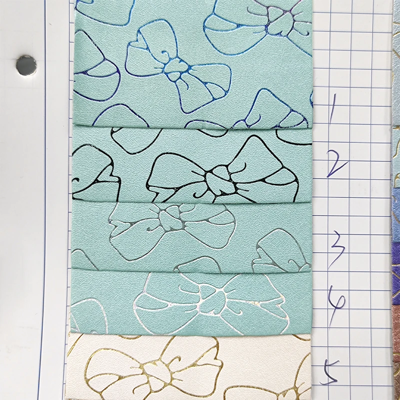 XHT-43802 Wholesale Thin Light Cute Bow Embossed Blue Color Faux Leather for Making Wallet Key Chain Hair Bow
XHT-43802 Wholesale Thin Light Cute Bow Embossed Blue Color Faux Leather for Making Wallet Key Chain Hair Bow