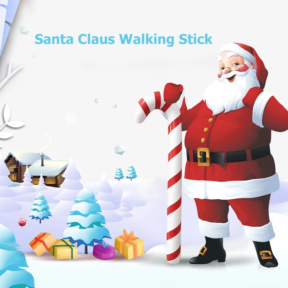 Inflatable Santa Claus Walking Stick Portable Festival Christmas Children Toy Stick Xmas Tree Hanging Ornaments Party Supplies
Inflatable Santa Claus Walking Stick Portable Festival Christmas Children Toy Stick Xmas Tree Hanging Ornaments Party Supplies