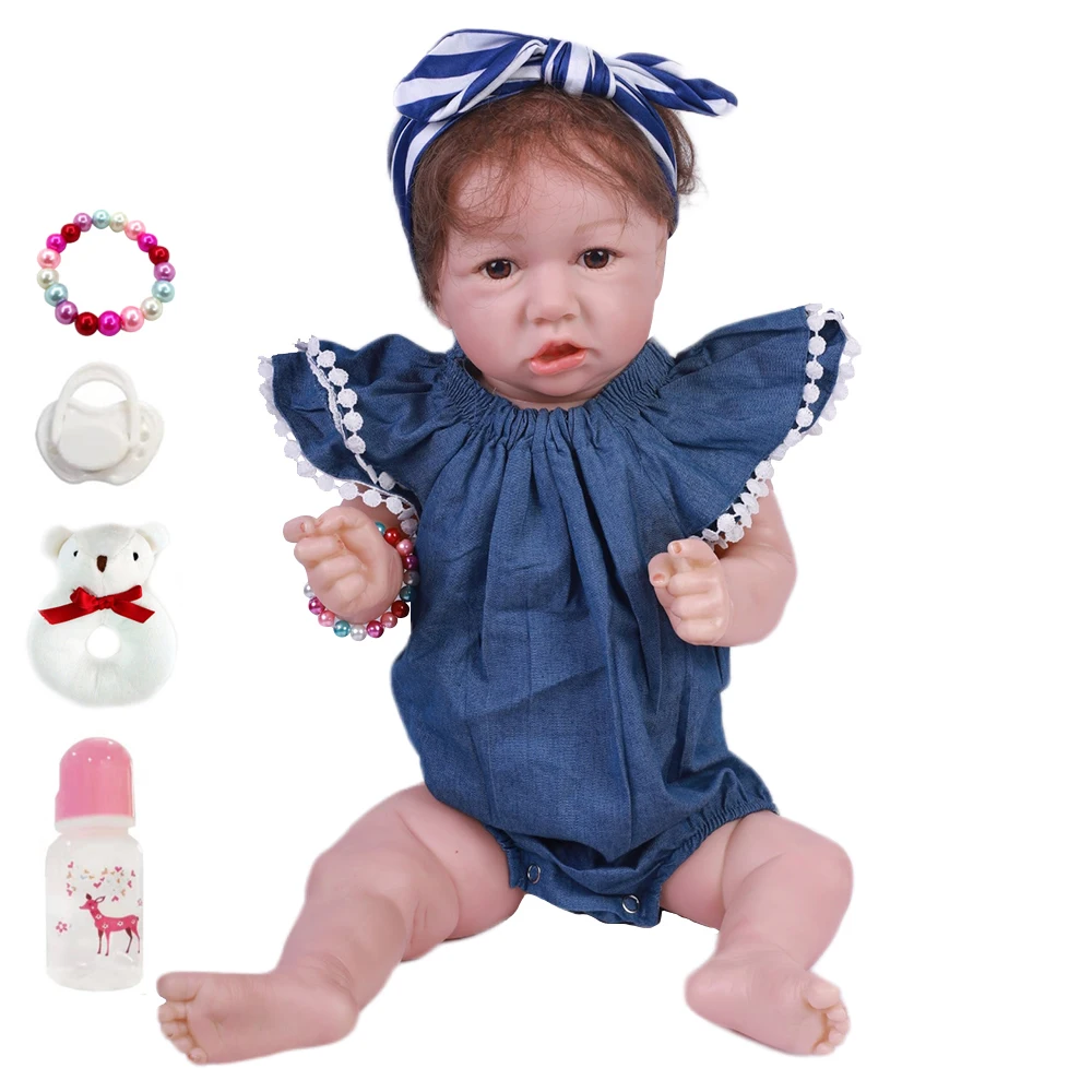 Hoomai23'' 58 см милые куклы Bebe Reborn, полностью виниловые куклы, такие действительно как живая кукла в Бразилии, игрушки Bebe для малышей, подарки на д...
Hoomai23'' 58 см милые куклы Bebe Reborn, полностью виниловые куклы, такие действительно как живая кукла в Бразилии, игрушки Bebe для малышей, подарки на д...