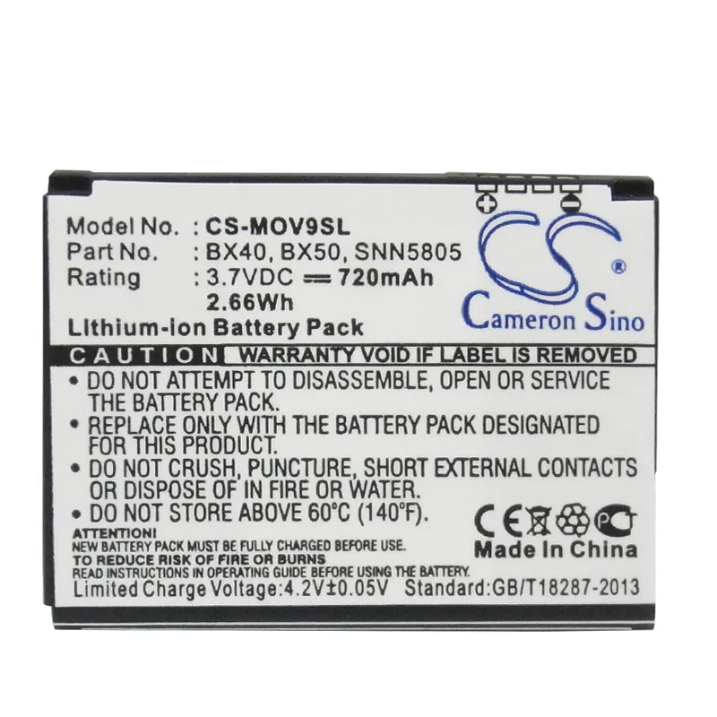 CameronSino for MOTOROLA Moto Jewel U8 U9 V10 V9 PEBL2 U9 Q9h RAZR2 V8 RAZR2 V8 Luxury V9M V9x Stature i9 V8 V9 V9m battery
CameronSino for MOTOROLA Moto Jewel U8 U9 V10 V9 PEBL2 U9 Q9h RAZR2 V8 RAZR2 V8 Luxury V9M V9x Stature i9 V8 V9 V9m battery