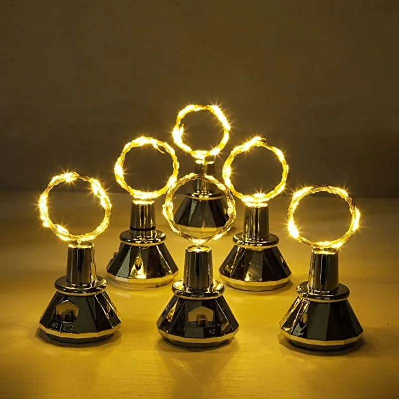 Solar Bottle Decor Lamp Wine Bottle Cork String Light Fairy Garland Lights Diamond Wedding Christmas Decoration Lamp 2M 20 LEDs
Solar Bottle Decor Lamp Wine Bottle Cork String Light Fairy Garland Lights Diamond Wedding Christmas Decoration Lamp 2M 20 LEDs