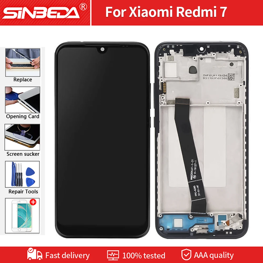 6,26 "оригинальный для Xiaomi Redmi 7 ЖК-дисплей с сенсорным экраном дигитайзер дисплей экран для Redmi 7
6,26 "оригинальный для Xiaomi Redmi 7 ЖК-дисплей с сенсорным экраном дигитайзер дисплей экран для Redmi 7