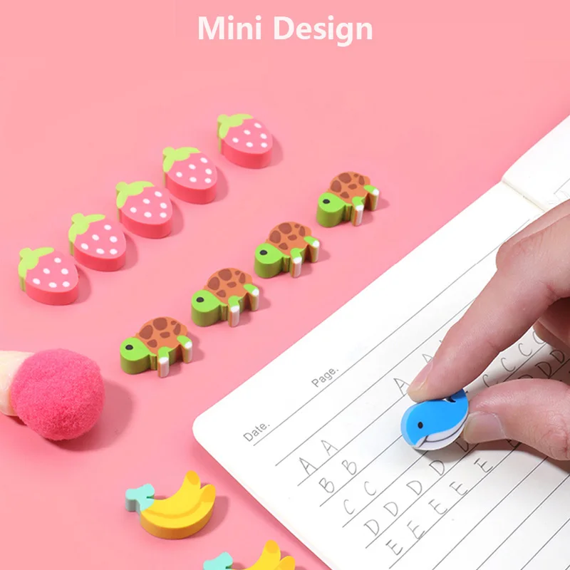 Deli 20pcs Cute Cartoon Mini Clear Eraser Fruit Animal Shape Rubber Kids School Supplies Fun Gifts
Deli 20pcs Cute Cartoon Mini Clear Eraser Fruit Animal Shape Rubber Kids School Supplies Fun Gifts