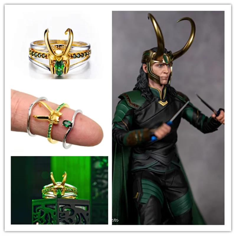 Movie Helmet Rings Earrings Metal Alloy Stacking Rings Unisex Cosplay Jewelry Gift Superhero Thor Loki Ring Props
Movie Helmet Rings Earrings Metal Alloy Stacking Rings Unisex Cosplay Jewelry Gift Superhero Thor Loki Ring Props