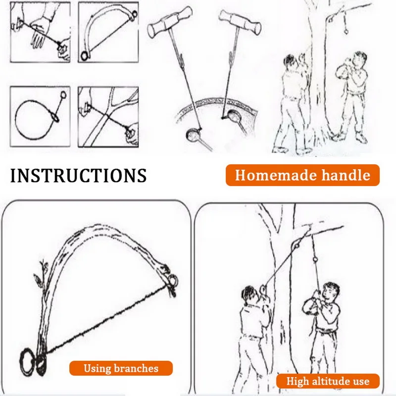 Stainless Steel Pocket Wire Saws Rope Blade Chain Outdoor Survival Tool for Camping Hiking Hunting Portable Gear Pocket Outdoor
Stainless Steel Pocket Wire Saws Rope Blade Chain Outdoor Survival Tool for Camping Hiking Hunting Portable Gear Pocket Outdoor