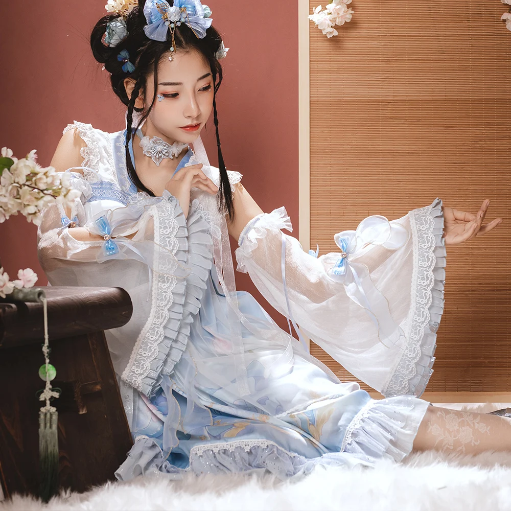 Chinese style sweet lolita dress vintage embroidery high waist princess victorian dress kawaii girl gothic lolita jsk loli cos
Chinese style sweet lolita dress vintage embroidery high waist princess victorian dress kawaii girl gothic lolita jsk loli cos
