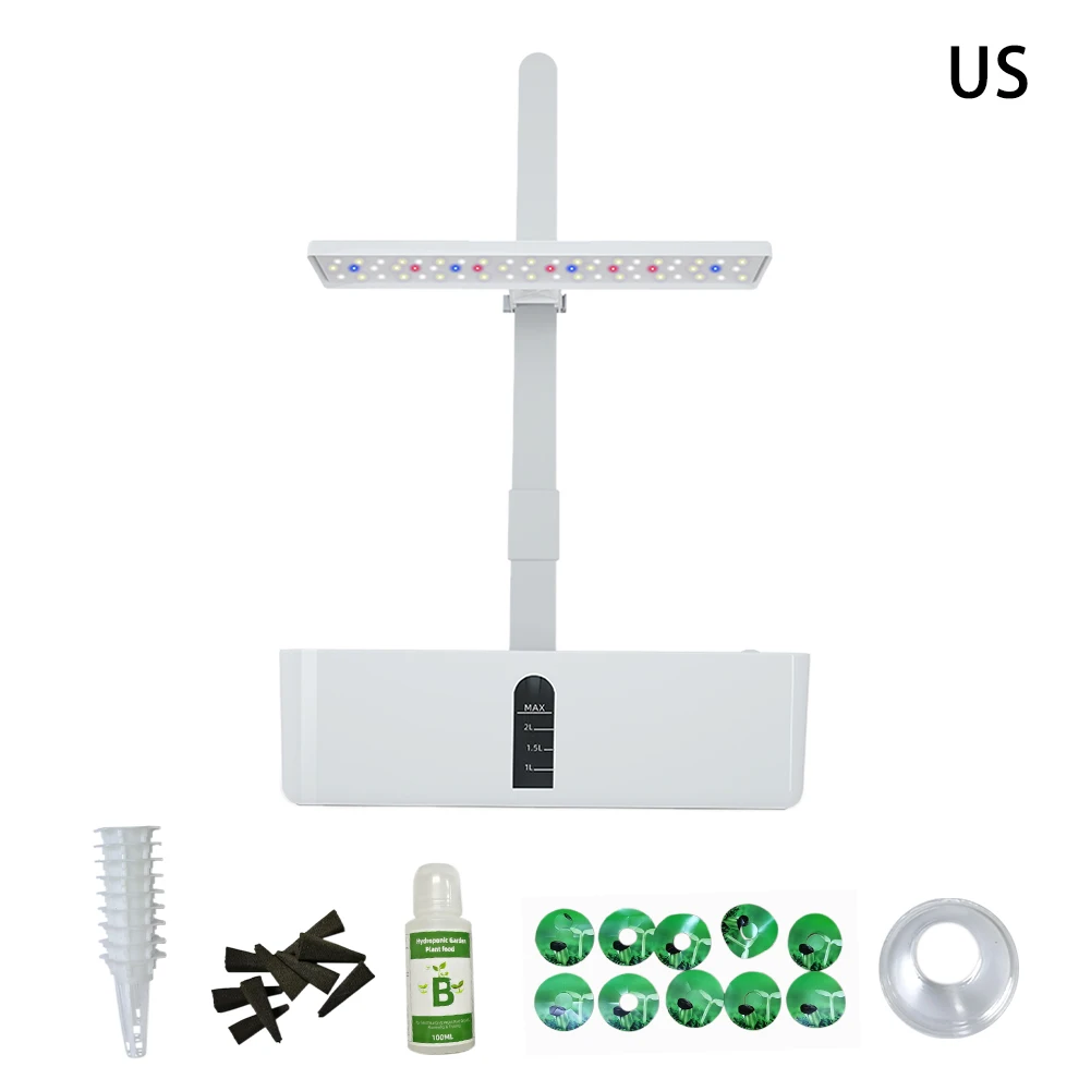 Full Simulation Smart Bedroom Balcony Portable Hydroponic Plant Growth System Indoor Planter Timing Office Home Kitchen
Full Simulation Smart Bedroom Balcony Portable Hydroponic Plant Growth System Indoor Planter Timing Office Home Kitchen