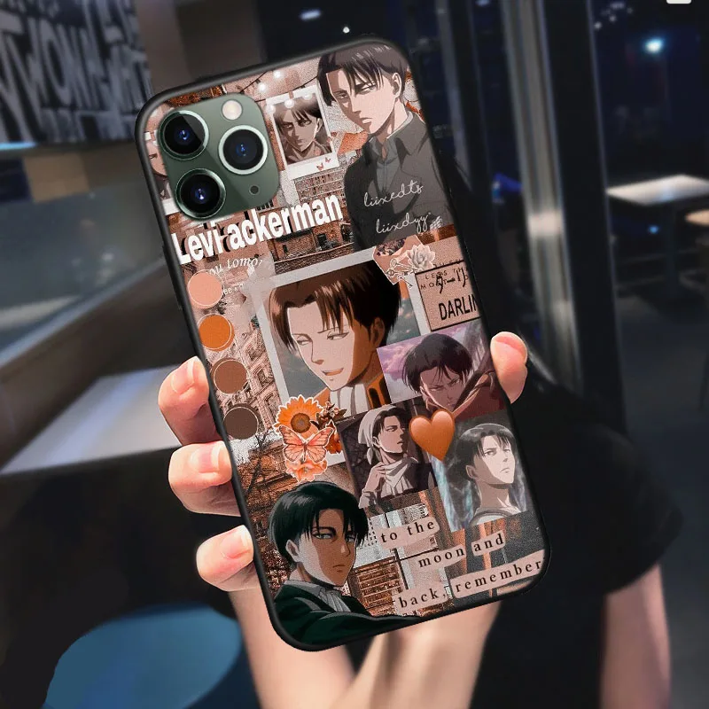 Attack On Titan Levi Ackerman Cases For iPhone 12 Pro Max 11 Pro Max X XR XS Max SE 12mini 7 8 Plus Silicone Cover Funda Coque
Attack On Titan Levi Ackerman Cases For iPhone 12 Pro Max 11 Pro Max X XR XS Max SE 12mini 7 8 Plus Silicone Cover Funda Coque