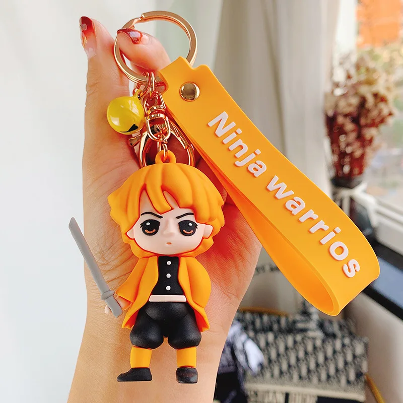 Creative New Animation Demon Slayer Environmental Silica Gel Figure Key Chain Backpack Pendant
Creative New Animation Demon Slayer Environmental Silica Gel Figure Key Chain Backpack Pendant