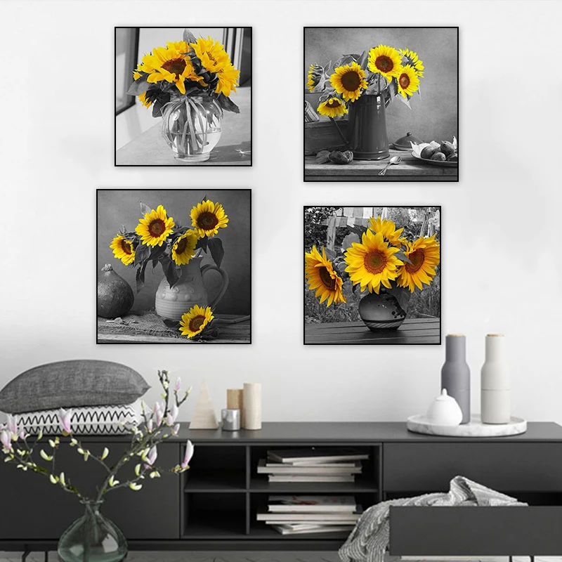 Black And White Sunflower Posters And Prints Classic Plant Canvas Painting Bedroom Living Room Home Decoration Wall Art Pictures
Black And White Sunflower Posters And Prints Classic Plant Canvas Painting Bedroom Living Room Home Decoration Wall Art Pictures