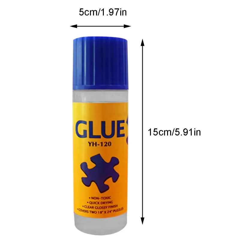 Jigsaw Puzzle Glue Office Glue Multifunctional Liquid Transparent Gel for Paper Puzzle Accessories 
Jigsaw Puzzle Glue Office Glue Multifunctional Liquid Transparent Gel for Paper Puzzle Accessories