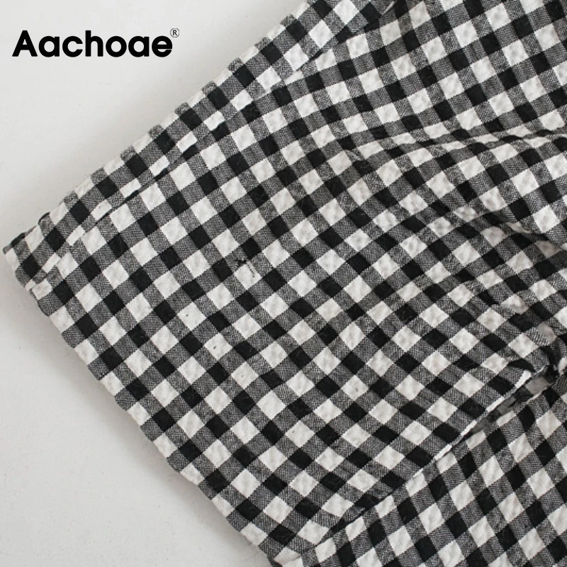 Aachoae Women Vintage Plaid Printed Skirts 2021 High Waist Back Zipper Bow Tie Mini Skirts Female Chic Ruffled Skirts Femme Robe
Aachoae Women Vintage Plaid Printed Skirts 2021 High Waist Back Zipper Bow Tie Mini Skirts Female Chic Ruffled Skirts Femme Robe