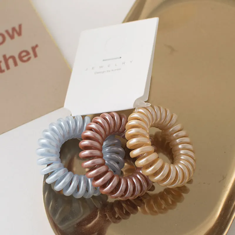 Shiny Phone Cord Hair Tie Small High Elastic Hair Tie Resin Solid Color Temperament Head Rope Headwear All-match Head Rope
Shiny Phone Cord Hair Tie Small High Elastic Hair Tie Resin Solid Color Temperament Head Rope Headwear All-match Head Rope