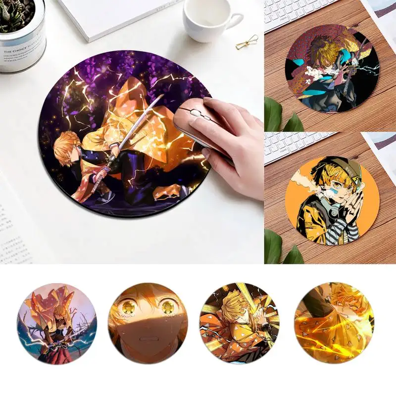 YNDFCNB Demon Slayer Agatsuma Zenitsu Rubber PC Computer mousepad Comfortable Round Mouse Pad Mat Desktop DIY Custom desk mat
YNDFCNB Demon Slayer Agatsuma Zenitsu Rubber PC Computer mousepad Comfortable Round Mouse Pad Mat Desktop DIY Custom desk mat