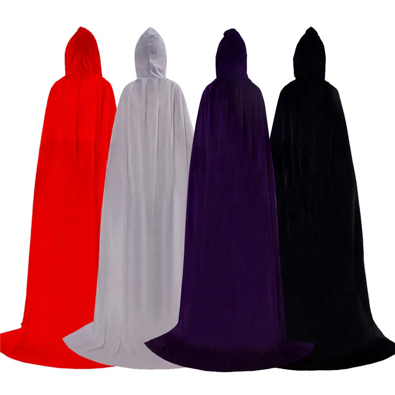 Halloween Hooded Cloak Wizard Witch Prince Princess Ball Velvet Long Cloak Child / Adult Unisex Reaper's Acting Costume
Halloween Hooded Cloak Wizard Witch Prince Princess Ball Velvet Long Cloak Child / Adult Unisex Reaper's Acting Costume