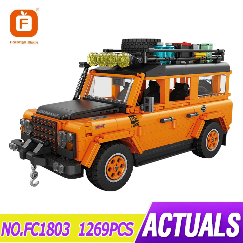 Forange FC1803 Land Guardian Off-road Car Assembling Building Blocks Bricks Model Children's Puzzle Toys for Boys Christmas Gift
Forange FC1803 Land Guardian Off-road Car Assembling Building Blocks Bricks Model Children's Puzzle Toys for Boys Christmas Gift