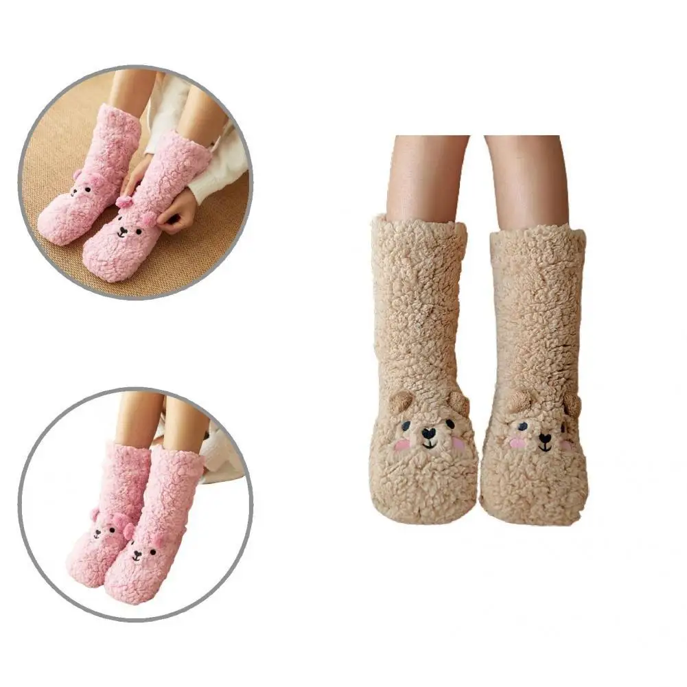 1 Pair Excellent Coral Fleece Warm-keeping Fade-resistant Thermal Winter Slipper Sock for Dorm Plush Sock Thermal Sock
1 Pair Excellent Coral Fleece Warm-keeping Fade-resistant Thermal Winter Slipper Sock for Dorm Plush Sock Thermal Sock