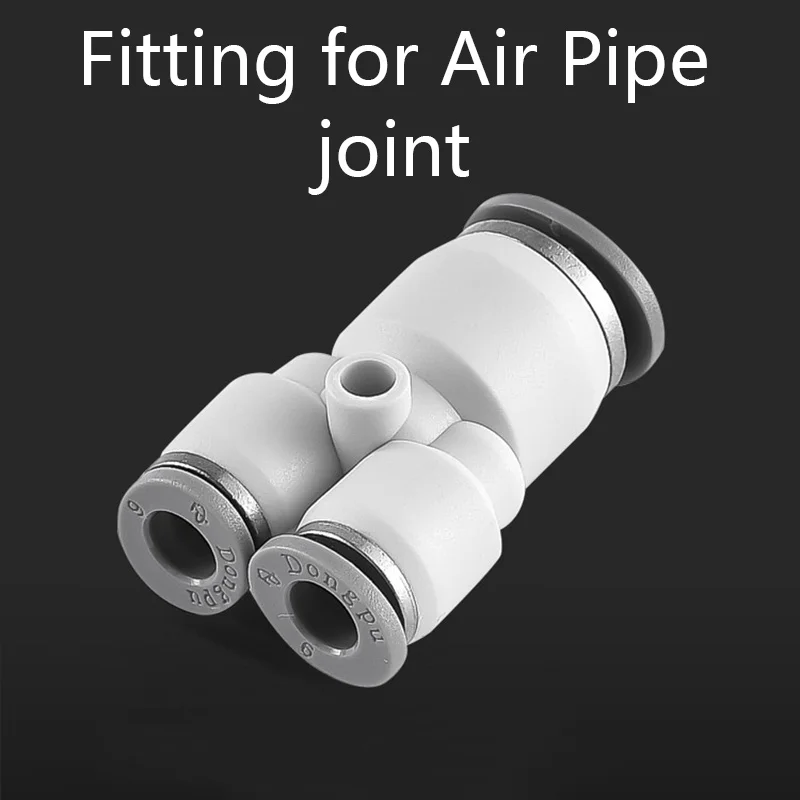 "Y" Pneumatic Connector Tee Union Push In Fitting for Air Pipe joint OD 4 6 8 10 12MM,PY4,PY6,PY8,PY10,PY12,PY16
"Y" Pneumatic Connector Tee Union Push In Fitting for Air Pipe joint OD 4 6 8 10 12MM,PY4,PY6,PY8,PY10,PY12,PY16