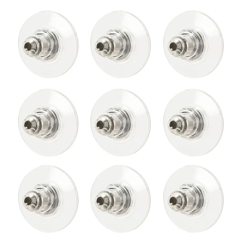 450pcs/Box Earring Backs Safety Bullet Stopper Plug Caps Earring Accessories Supplies For Jewelry Making DIY
450pcs/Box Earring Backs Safety Bullet Stopper Plug Caps Earring Accessories Supplies For Jewelry Making DIY