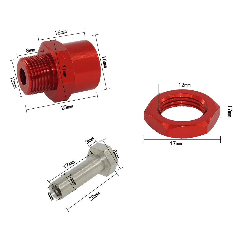 4pcs 12mm To 17mm Wheel Hex Driver Conversion Adapter For 1/10 RC Truck Car
4pcs 12mm To 17mm Wheel Hex Driver Conversion Adapter For 1/10 RC Truck Car