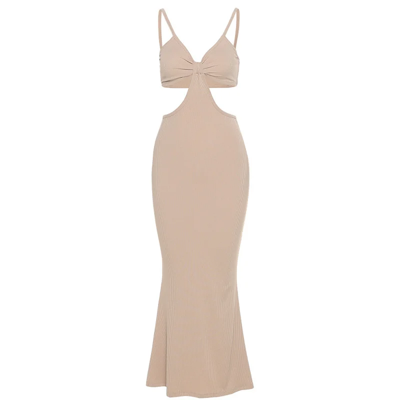 2021 Summer New Women's Sling V-neck Sexy Hollowed Out Temperament Slim Bag Hip Long Vintage Casual Dress Elegant Harajuku
2021 Summer New Women's Sling V-neck Sexy Hollowed Out Temperament Slim Bag Hip Long Vintage Casual Dress Elegant Harajuku