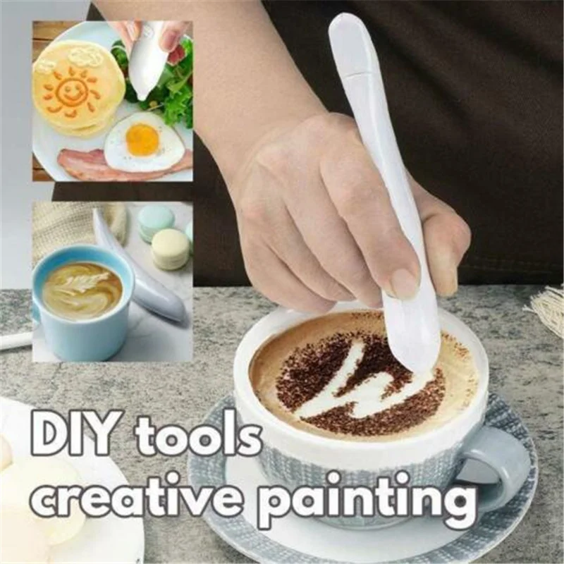 Electrical Latte Art Pen for Coffee Cake Spice Pen Cake Decoration Pen Coffee Carving Pen Baking Pastry Tools Coffee Decor 2022
Electrical Latte Art Pen for Coffee Cake Spice Pen Cake Decoration Pen Coffee Carving Pen Baking Pastry Tools Coffee Decor 2022