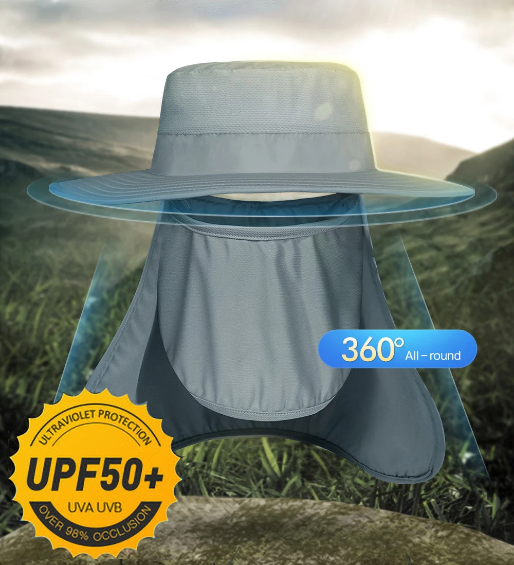 Cycling Camping Hat Outdoor Visor Sunscreen Hat Men Women Fishing Cap Detachable Sun Hat Waterproof Windproof
Cycling Camping Hat Outdoor Visor Sunscreen Hat Men Women Fishing Cap Detachable Sun Hat Waterproof Windproof
