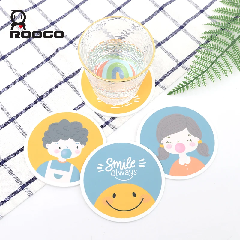 Roogo Tea And Coffee Coaster The Sweet Time Lovely Theme Type Round Pads Home And Kitchen Use Mats And Pads Desktop Decoration 
Roogo Tea And Coffee Coaster The Sweet Time Lovely Theme Type Round Pads Home And Kitchen Use Mats And Pads Desktop Decoration