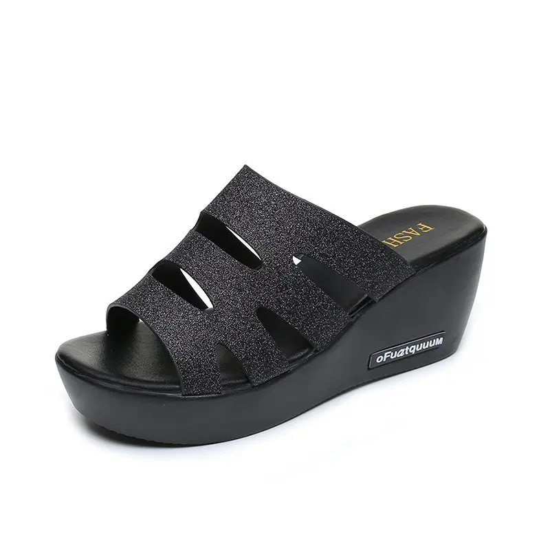 Women's Slope with Sandals and Slippers 2021 Summer Women's Casual Platform with Hollow Sequins Women's Sandals Women's Shoes
Women's Slope with Sandals and Slippers 2021 Summer Women's Casual Platform with Hollow Sequins Women's Sandals Women's Shoes