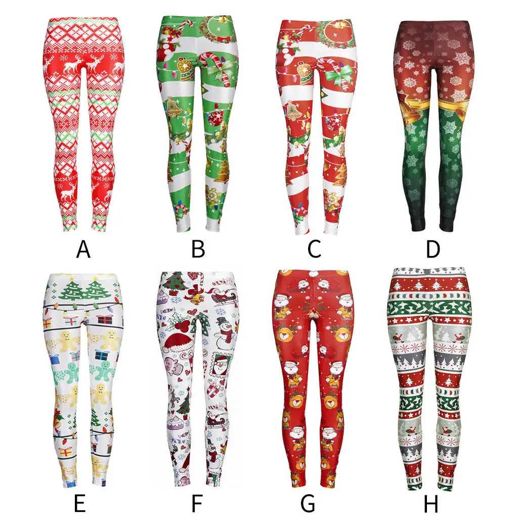 Women Christmas Leggings Printed Stretchy Tights Yoga Pants Reindeer Trousers Santa Casual for Running Xmas Sport Ladies Winter
Women Christmas Leggings Printed Stretchy Tights Yoga Pants Reindeer Trousers Santa Casual for Running Xmas Sport Ladies Winter