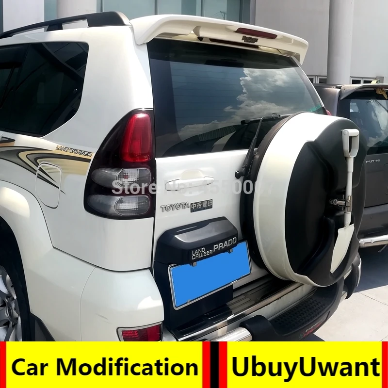 For Toyota Prado FJ120 2700 Spoiler ABS Material Car Rear Wing Spoiler For Prado FJ120 Spoiler 2004-2012
For Toyota Prado FJ120 2700 Spoiler ABS Material Car Rear Wing Spoiler For Prado FJ120 Spoiler 2004-2012