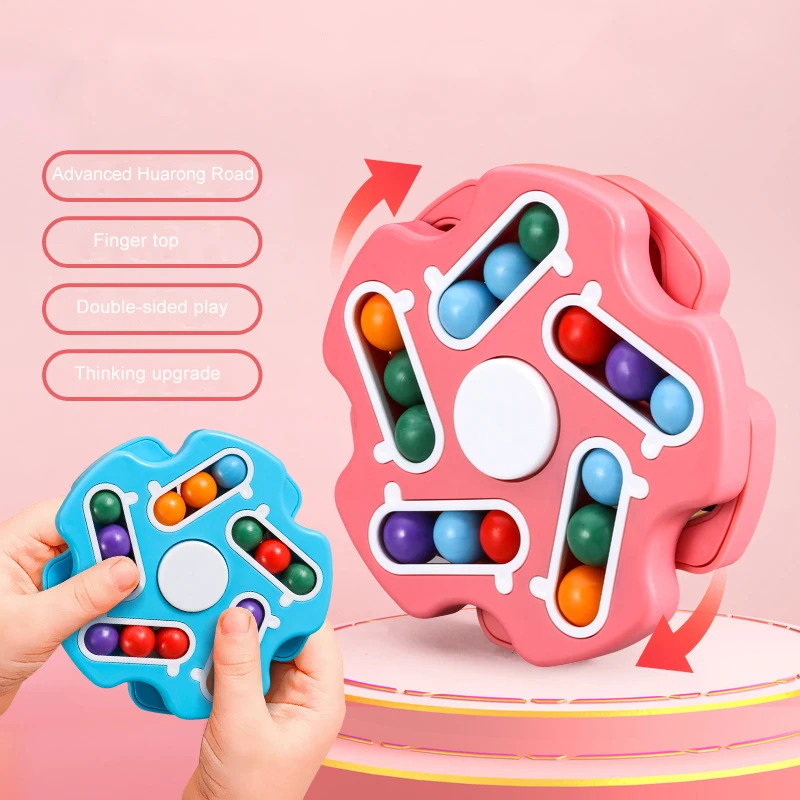 Magic Bean Rubik's Cube Intelligence Fingertip Rotating Magic Disk Lucky Turntable Rolling Ball Double-sided Rubik's Cube Toys
Magic Bean Rubik's Cube Intelligence Fingertip Rotating Magic Disk Lucky Turntable Rolling Ball Double-sided Rubik's Cube Toys