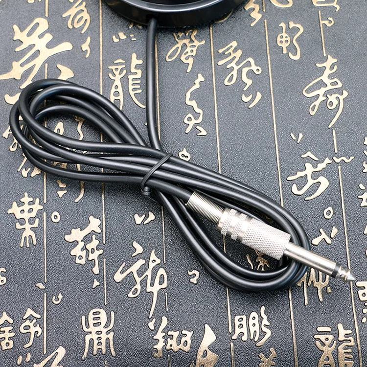 Professional Tattoo Foot Pedal Accessories with 1M Power Cord Black Round Tattoo Foot Switch for Tattoo Power Supply Machine
Professional Tattoo Foot Pedal Accessories with 1M Power Cord Black Round Tattoo Foot Switch for Tattoo Power Supply Machine