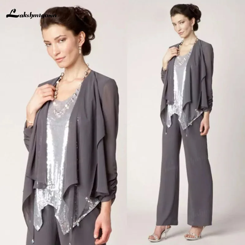 Брючные костюмы с длинным рукавом для матери, официальная одежда, вечерние платья 2022, дешевые серые шифоновые платья из трех частей для мате...
Брючные костюмы с длинным рукавом для матери, официальная одежда, вечерние платья 2022, дешевые серые шифоновые платья из трех частей для мате...