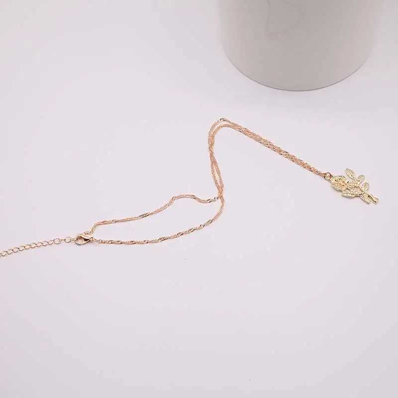Flower Pendant Necklace for Women Alloy Rose Decorative Chain Necklace female Flower Jewelry Necklace fashion Jewelry Gifts
Flower Pendant Necklace for Women Alloy Rose Decorative Chain Necklace female Flower Jewelry Necklace fashion Jewelry Gifts