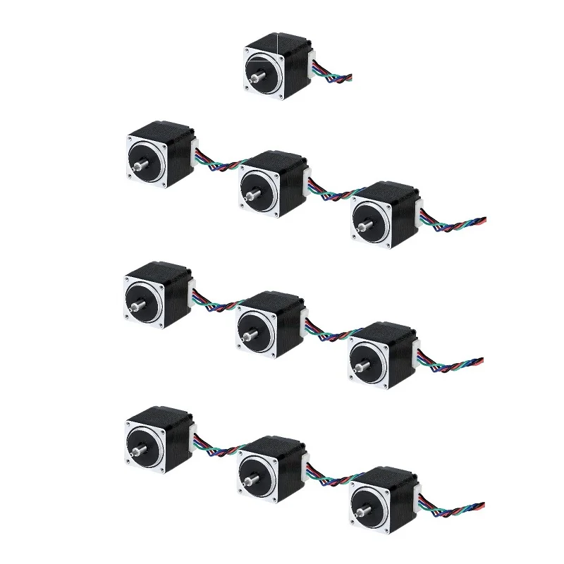 10 PCS Nema11 Stepper Motor 11HS3406L14-X1 6Ncm L 32mm 0.67A single shaft 4 lead
10 PCS Nema11 Stepper Motor 11HS3406L14-X1 6Ncm L 32mm 0.67A single shaft 4 lead