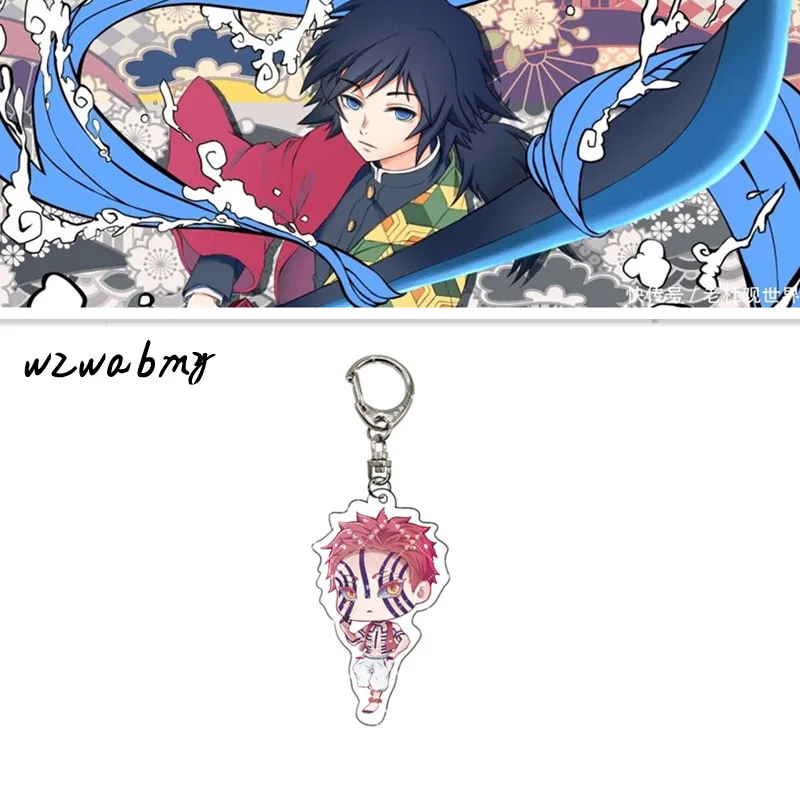 New Anime Demon Slayer Acrylic Keychain Cute Brinco Blade of Ghost Key Chain Kamado Tanjirou Cosplay Pompom Yaiba Keyring
New Anime Demon Slayer Acrylic Keychain Cute Brinco Blade of Ghost Key Chain Kamado Tanjirou Cosplay Pompom Yaiba Keyring