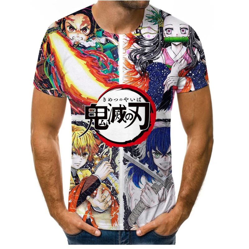 Anime 3D printing fashion T-shirt men's good-looking anime hip-hop street clothing loose and comfortable fabric O-neck all kinds
Anime 3D printing fashion T-shirt men's good-looking anime hip-hop street clothing loose and comfortable fabric O-neck all kinds