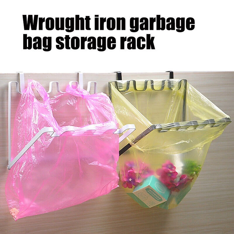 Plastic Garbage Trash Bag Bracket Rack Hanging Holder Kitchen Shelf Hanging Garbage Bag Holder Kitchen Cupboard Stand-30 
Plastic Garbage Trash Bag Bracket Rack Hanging Holder Kitchen Shelf Hanging Garbage Bag Holder Kitchen Cupboard Stand-30