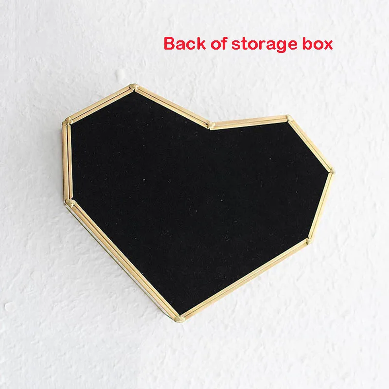 Love heart Shape Glass Storage Box Jewelry Box Makeup Organizer Watch Display Stand Bathroom Storage Rack Storage Accessories
Love heart Shape Glass Storage Box Jewelry Box Makeup Organizer Watch Display Stand Bathroom Storage Rack Storage Accessories