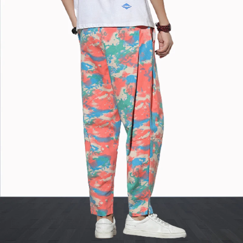 Red Camouflage Jacquard Trousers Trendy Loose Street Casual Pants Comfortable Harem Pants Men's Large size
Red Camouflage Jacquard Trousers Trendy Loose Street Casual Pants Comfortable Harem Pants Men's Large size