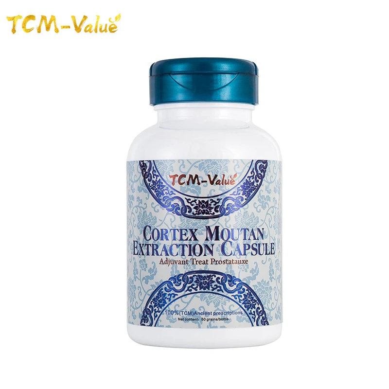TCM-Value Cortex Moutan Extraction Capsule, Adjuvant Treat Prostatauxe, Cure Hypertrophy of prostate, Cure Prostatitis, 50pcs.
TCM-Value Cortex Moutan Extraction Capsule, Adjuvant Treat Prostatauxe, Cure Hypertrophy of prostate, Cure Prostatitis, 50pcs.