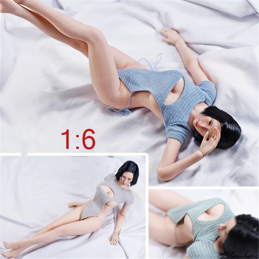 17Xg09 1/6 Pullovers Women Sexy Backless Underwear Open Chest Hollow Knitted Sweaters Fit 12Inch Action Figure Model
17Xg09 1/6 Pullovers Women Sexy Backless Underwear Open Chest Hollow Knitted Sweaters Fit 12Inch Action Figure Model