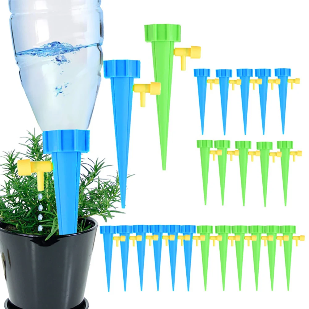 Automatic Drip Irrigation Tool Spikes Automatic Flower Plant Garden Watering System Kit Adjustable Water Self-Watering Device
Automatic Drip Irrigation Tool Spikes Automatic Flower Plant Garden Watering System Kit Adjustable Water Self-Watering Device