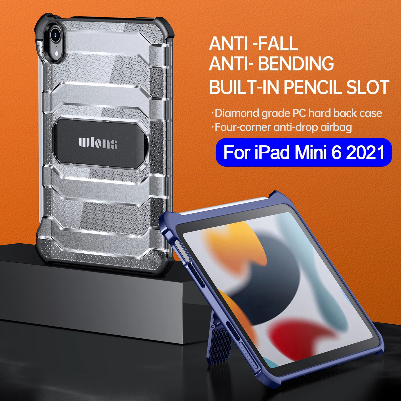 For iPad Mini 6 2021 Mini6 Case Armor Shockproof Matte Transparent Stand Holder PC Hard Protection Back Cover Capa Fundas
For iPad Mini 6 2021 Mini6 Case Armor Shockproof Matte Transparent Stand Holder PC Hard Protection Back Cover Capa Fundas