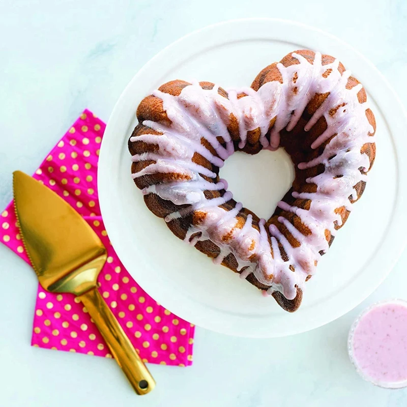 Charlotte Heart Cake Pan Aluminum Cake Mold DIY Baking Dessert Mousse Cake Kitchen Tool Non-Stick Cake Baking Tray Tool
Charlotte Heart Cake Pan Aluminum Cake Mold DIY Baking Dessert Mousse Cake Kitchen Tool Non-Stick Cake Baking Tray Tool